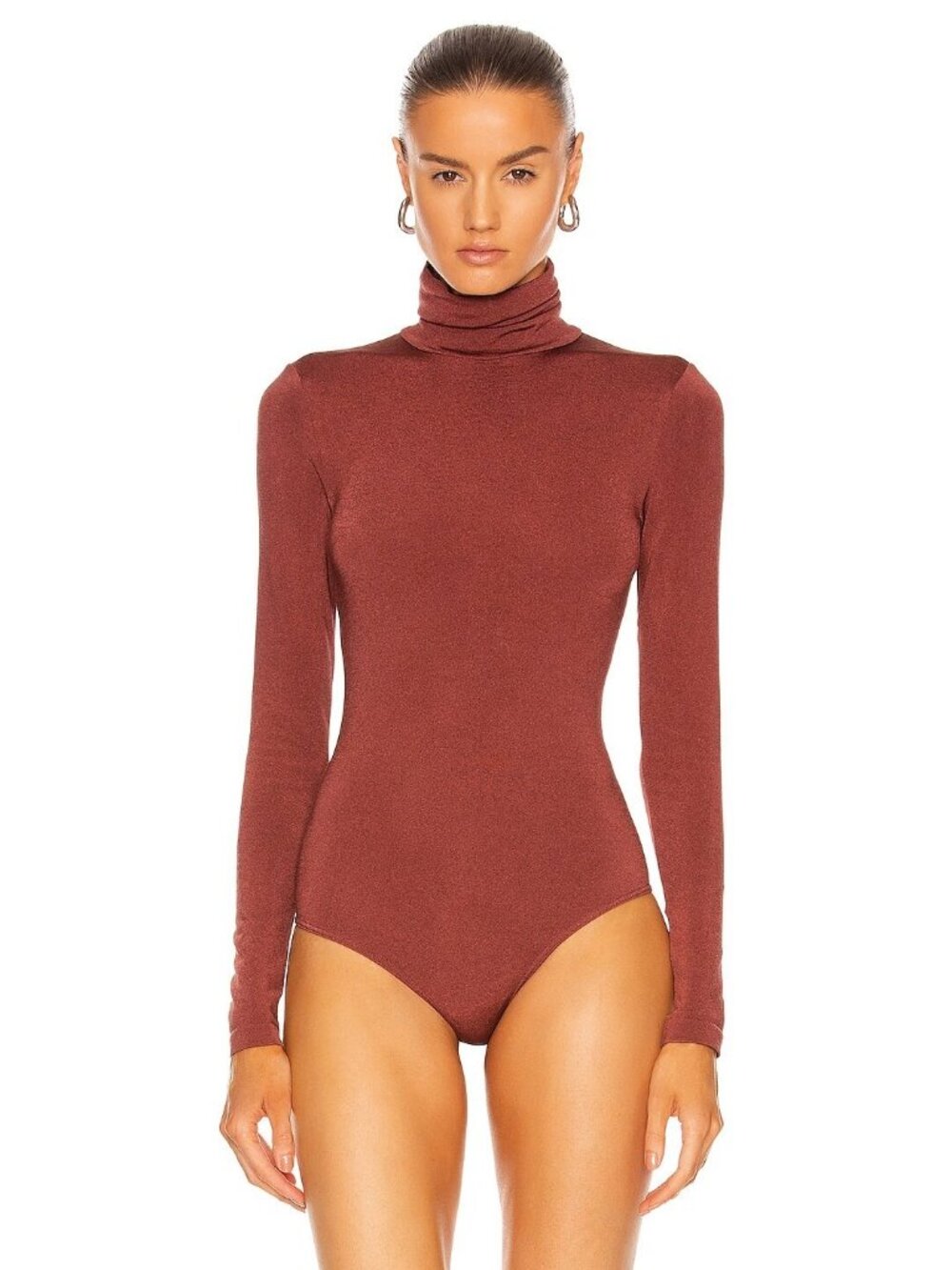 Wolford Colorado String Bodysuit in Acai